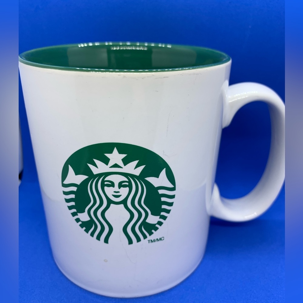 2012 Starbucks Mug with Green Interior